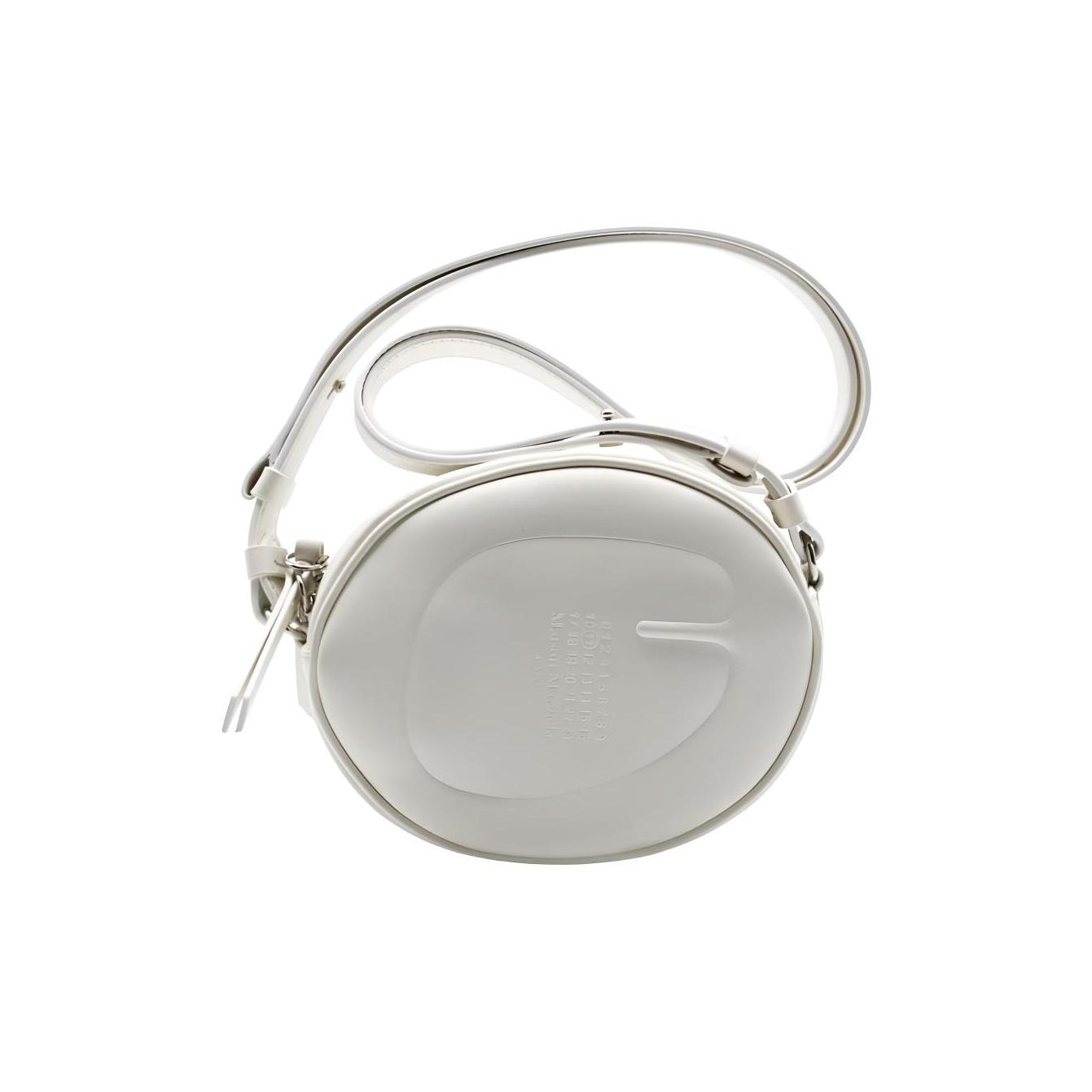 Maison Margiela Iconic Four Stitch Adjustable Shoulder Strap Lambskin Leather Crossbody Bag Women bags Silver SB3WG0013P2809T1003 Basic Set (Bag+Dust Bag)