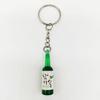 Baratija de vino, llavero de latas de Soju, simulación de latas de Soju, llavero de simulación, baratija, Accesorios para llavero de coche