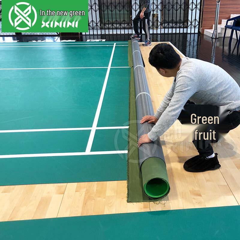 SIGREENY Professional Movable Badminton Court Mat Winder