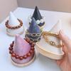 Velvet Cone Bracelet & Ring Display Stand