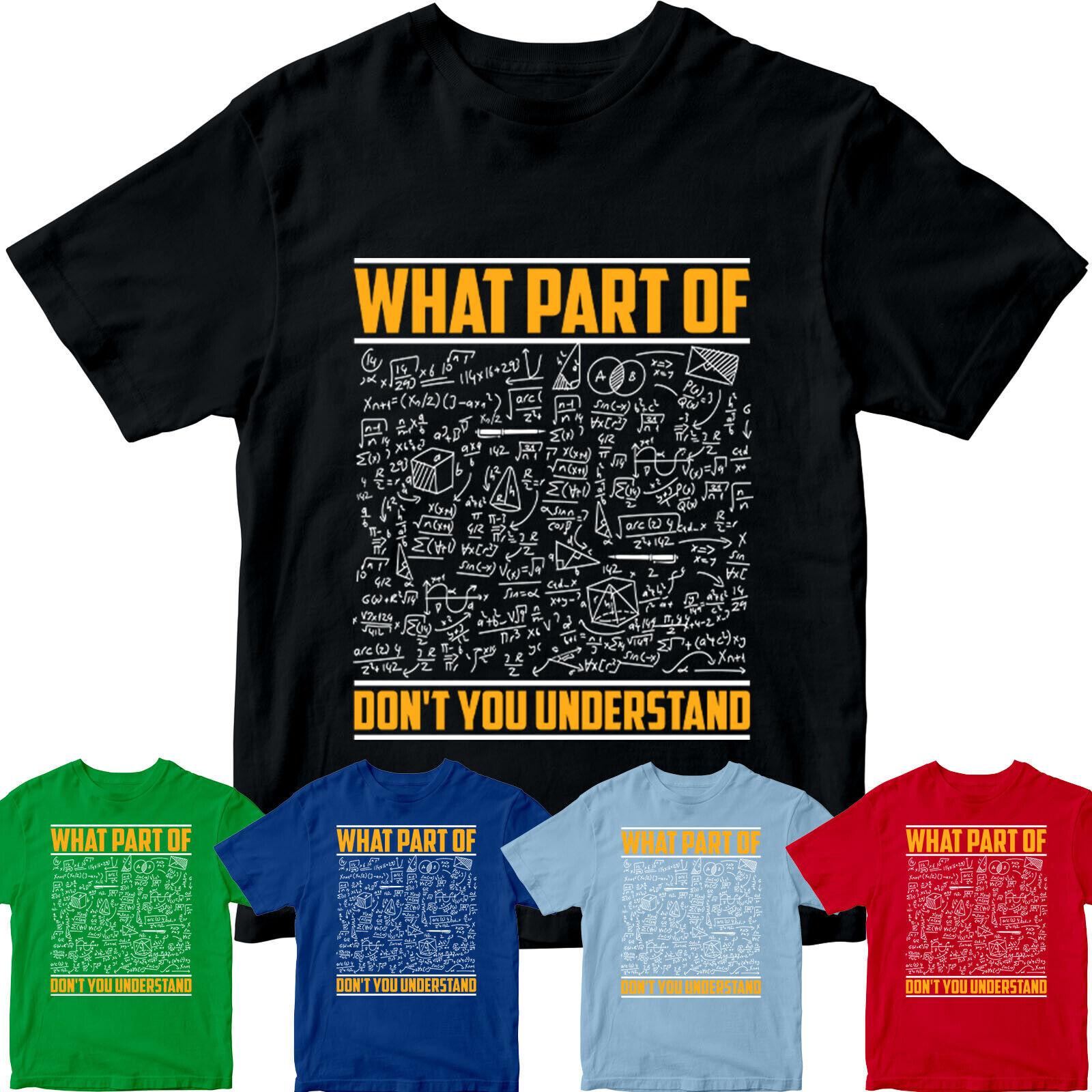 Number Day 100% Cotton T-shirt Mens Tees Tops National Maths Day School Boys Girl Top #ND #33 M