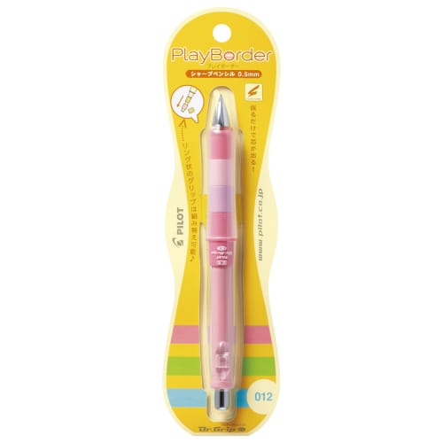 Pilot Mechanical Pencil Doctor Grip Play Border 0.5 Floral Pink HDGCL-50R-PFP