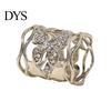 Fine Electroplated Scarf Ring Hollow-out Butterfly Ring, Rhinestone Holder, Elegant Stylish for Women Slide Shirts Neckerchiefs Shawls Silk