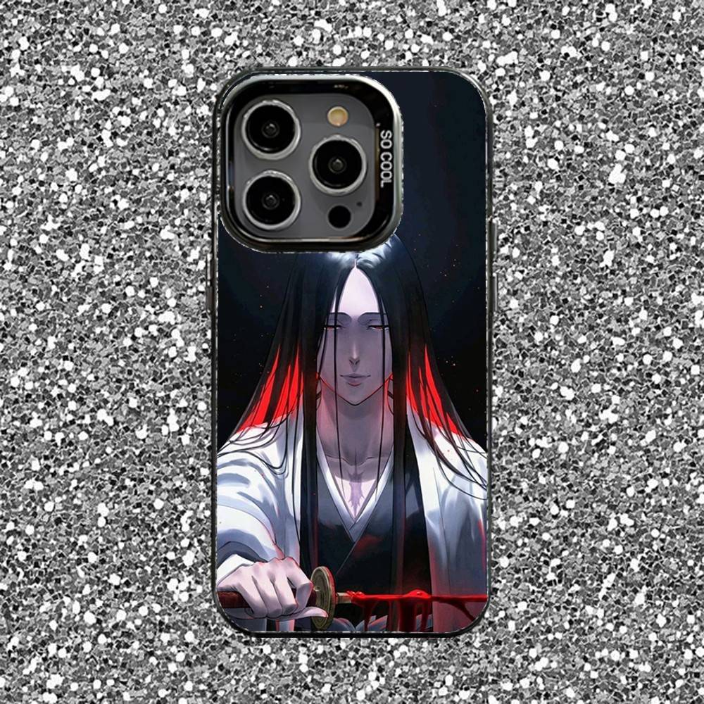 

Чехол для телефона Retsu Unohana B-Bleachs Для iPhone 16,15,14,13,12,11,Pro,XS,Max,Plus,Mini,SE Черный Конфетный Матовый Ударопрочный Чехол iPhone12mini