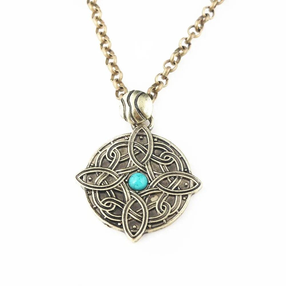 Game The Elder Scrolls 5 Skyrim Necklaces Amulet of Mara Dark Brotherhood Metal Necklace Cosplay Jewelry Gift