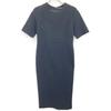 AUXCA.TRUNK Navy Cotton Nylon Stretch Dress Dress XS NavyUsed