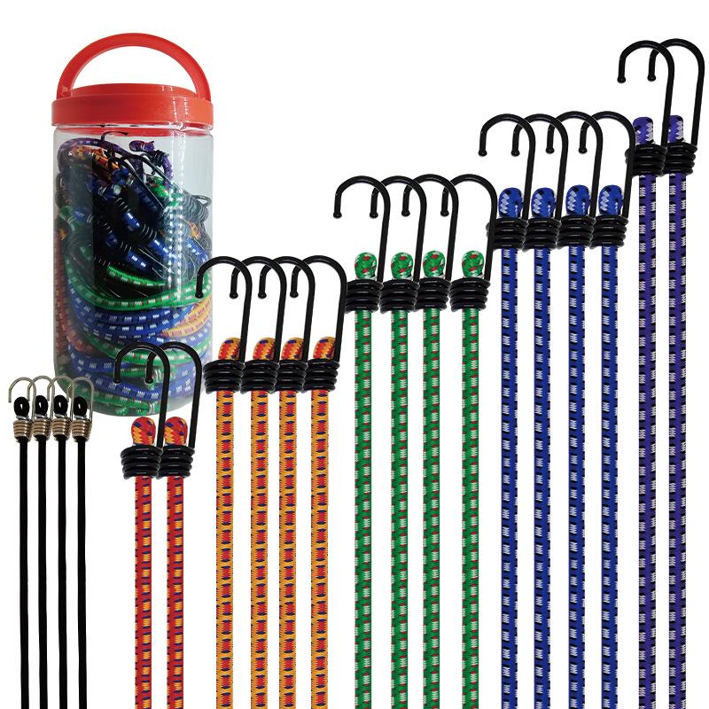 Electric Bike Bungee Tie-Down Strap: Multi-use Rubber Cord for Bicycle Luggage and Rack Securement