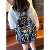 Trendy Brand Printed Large-capacity Backpack New Fashion Casual Oxford Cloth Women's Backpack Travel Bag