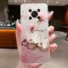 For Honor X9 Case HonorX9 4G 5G Elegant Luxury Butterfly Flower Printing Soft Silicone Clear TPU Protective Cover Phone Cases