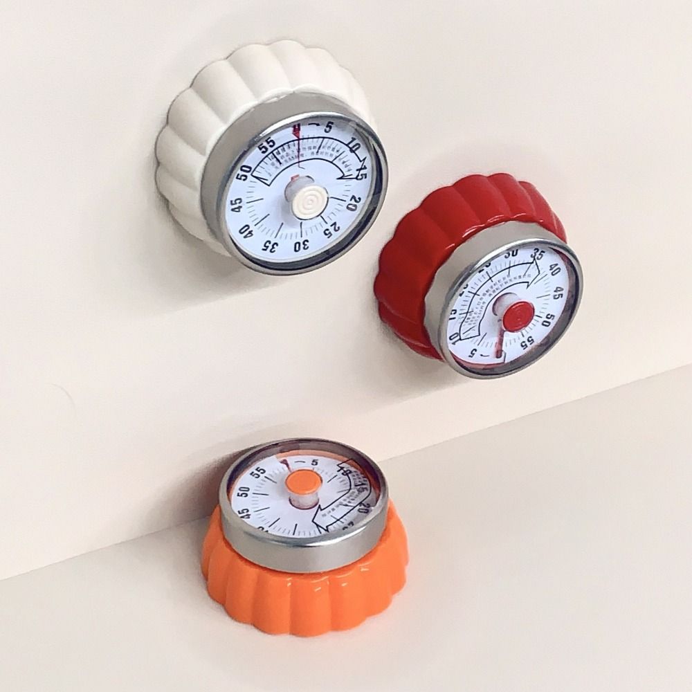Mechanical Timer Mechanical Kitchen Timer Visual Display Magnetic Timer Kitchen Desk Timer Office