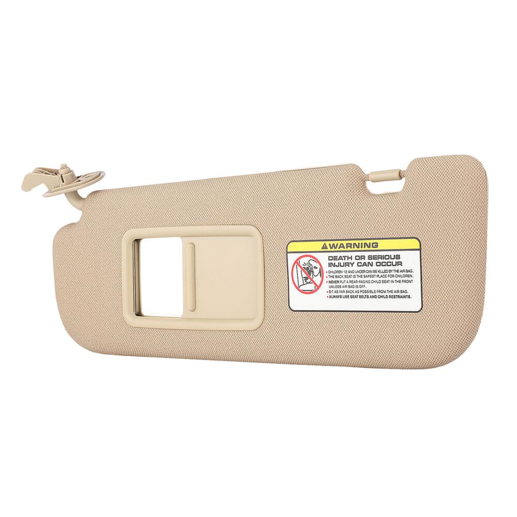 Levý řidič Auto Kryt předního okna Stínítko Stínítko Sluneční clona s make-up zrcátkem-kompatibilní pro 852103X000TX 2011-2015