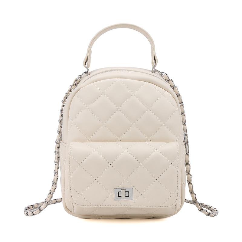 Xiaoxiangfeng Lingge Shoulder Bag for Women Spring New Korean Edition Fashion Simple Student Bag Premium Sense Shoulder Bag