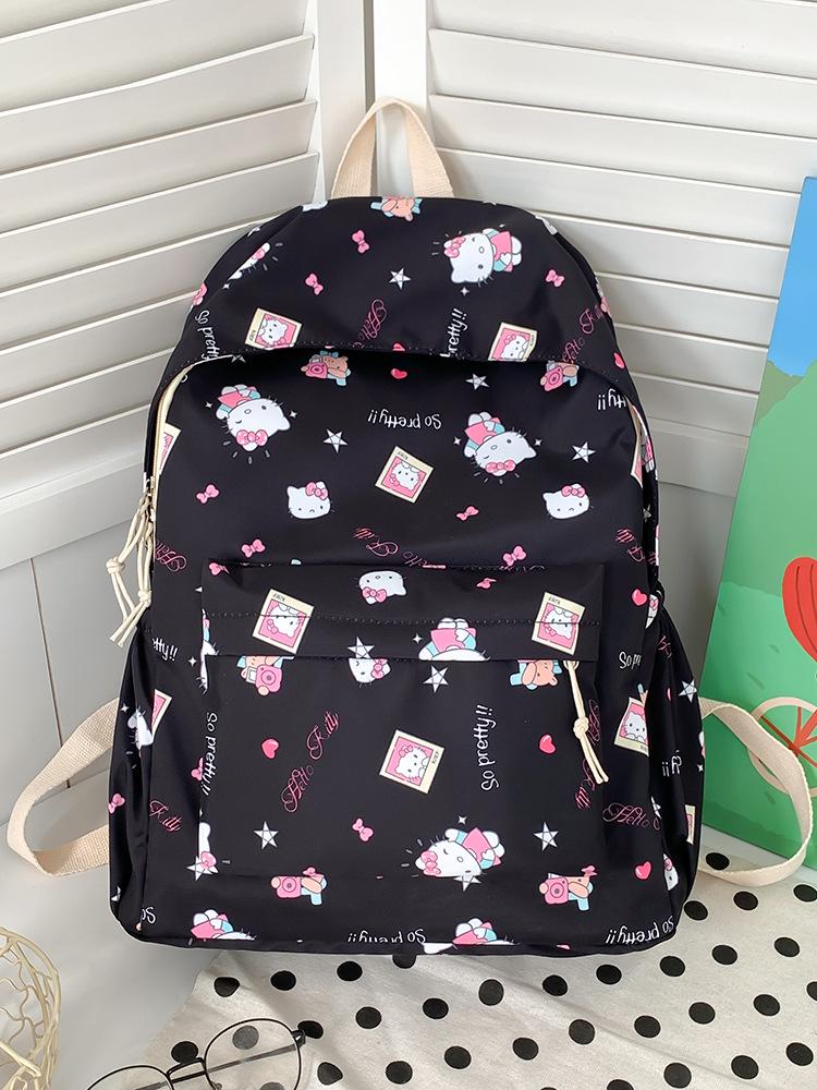 Large Capacity KT Cat Cartoon Backpack for Girls and Students
