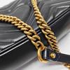 [Pre-Owned] Gucci GG Marmont Matelassé Mini Bag 'Black' - Very Good #1L5KGXE