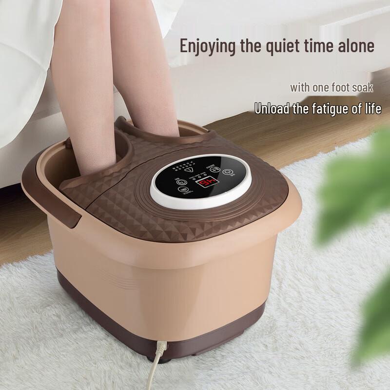 Kangzuo Multifunktionales Beheiztes Fußbad-Massagegerät