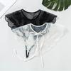 Women Fake Collar Detachable Shirt Lapel Necklace Ladies False Collar Blouse Top Faux Col Half-Shirt Clothes Accessories