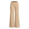Women's High Waist Straight Leg Yoga Pants with No Toe Design