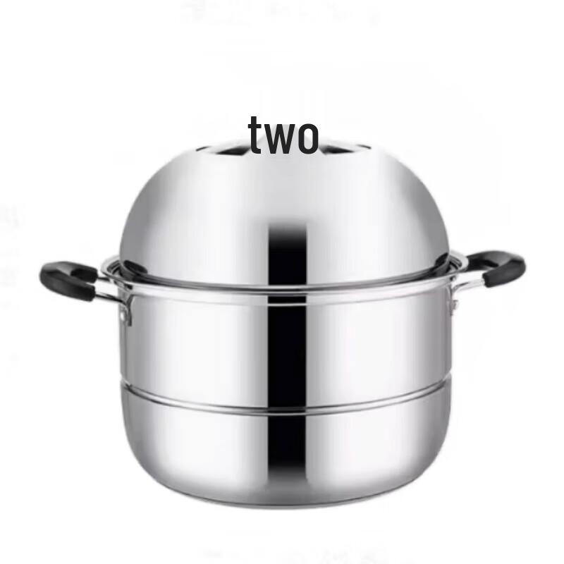 Thickened Stainless Steel Two-Layer Steamer Pot