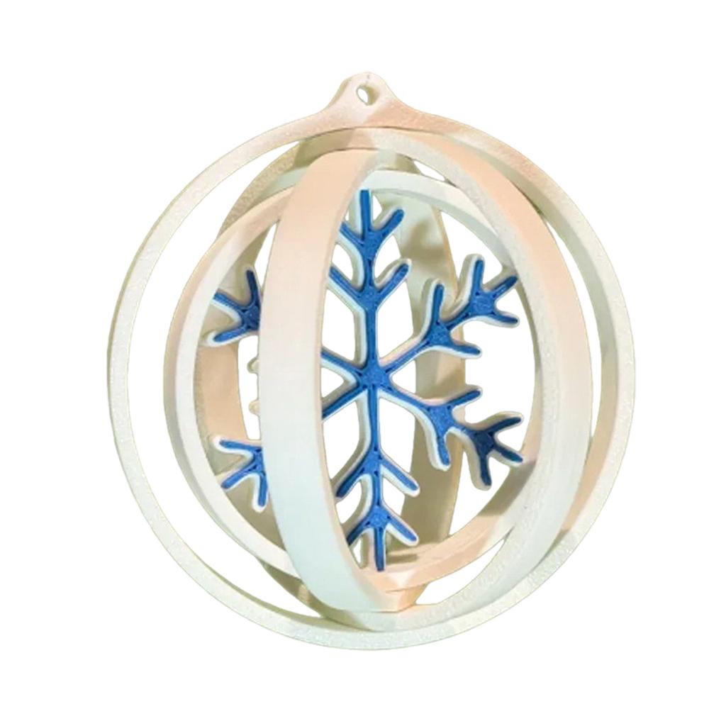 Christmas Hollow Snowflake Decorations, Christmas Tree Decorations