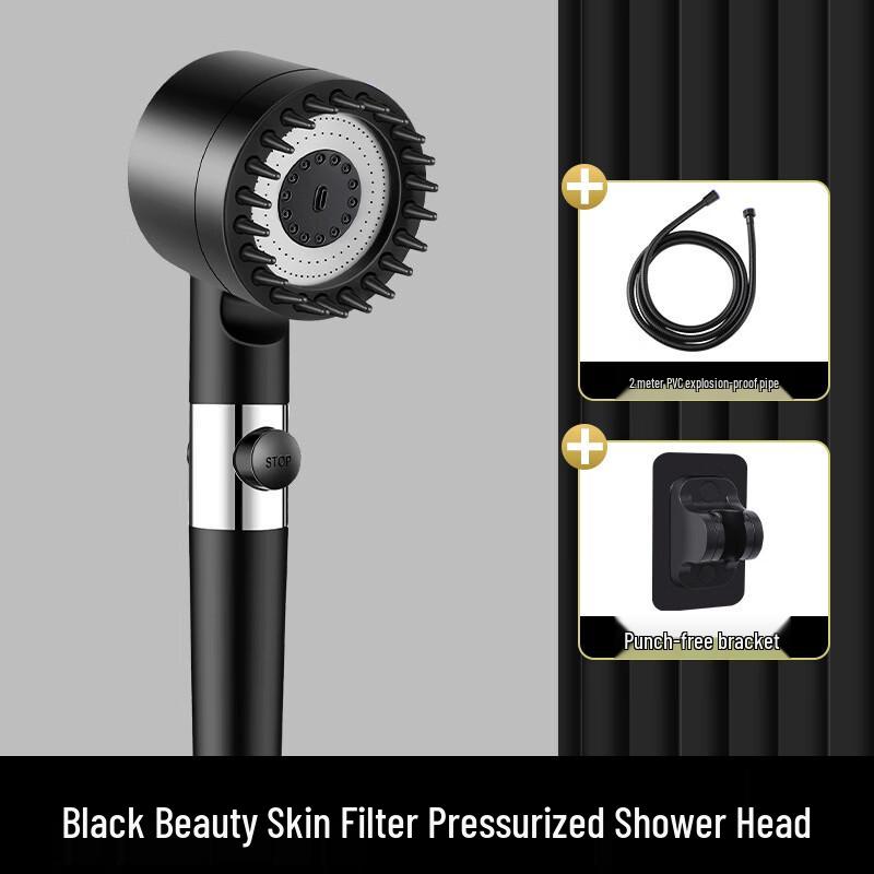 Jun Seventeen SW High-Pressure Shower Head Set