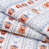 0.5m/1m/2m Cartoon Printed Thickened Canvas Fabric for Sewing Tablecloths Curtains Canvas Bags Handmade DIY Decorative Fabrics