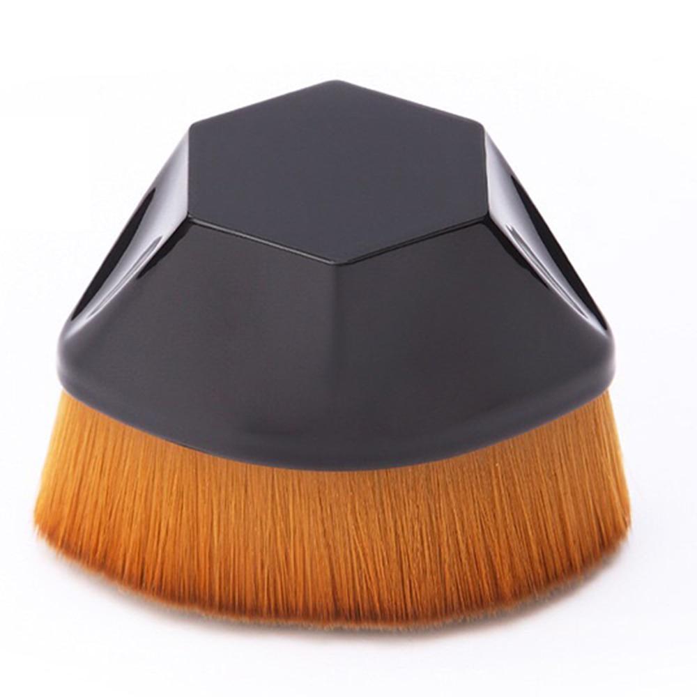 Six Corners Powder Makeup Brushes Cosmetic Hexagon No Trace Foundation Brush Make Up Brushes