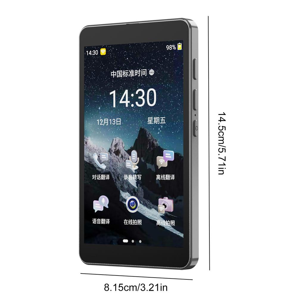Smart Translator Large Screen Real-time Online Languages Translation 142 Languages Offline Recording Photo Translation Device