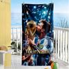 Messi Personalized Name Beach Towel High Absorbency & Quick-Dry Suitable for Swimming Gym Camping Yoga Vacation