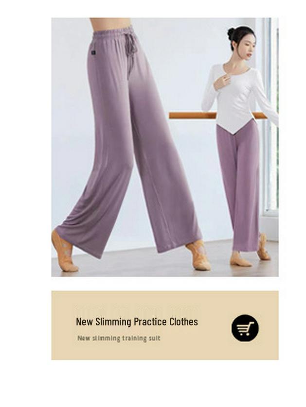 Women's Yoga & Dance Modal Pants Set with Chest Pad
