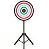 Adjustable Height Magnetic Dartboard with Multiple Surfaces for Company Events