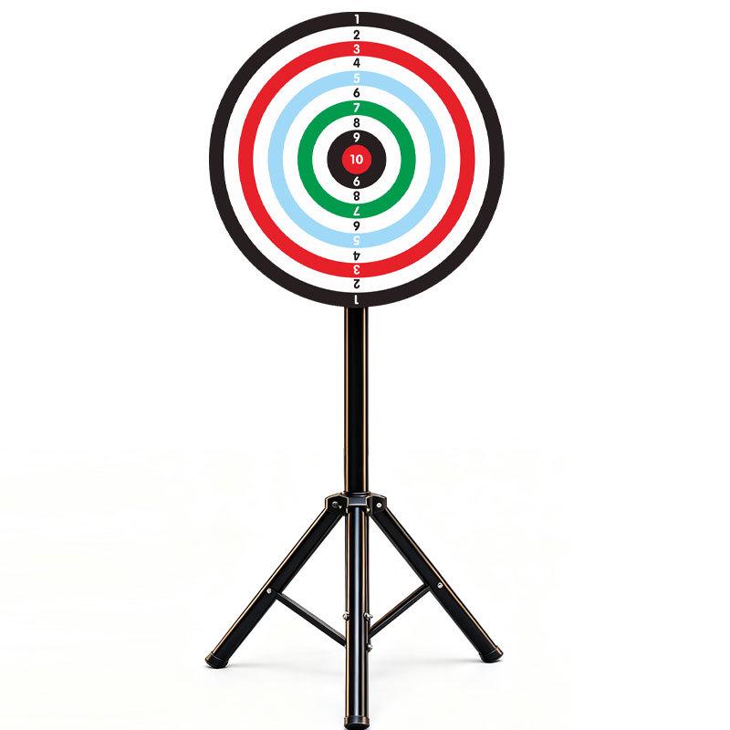 Adjustable Height Magnetic Dartboard with Multiple Surfaces for Company Events