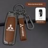 For Mitsubishi Outlander Pajero L200 Triton Colt Lancer Ex Evolution X Ralliart Asx Car Zinc Alloy Key Case Bag Metal Key Shell