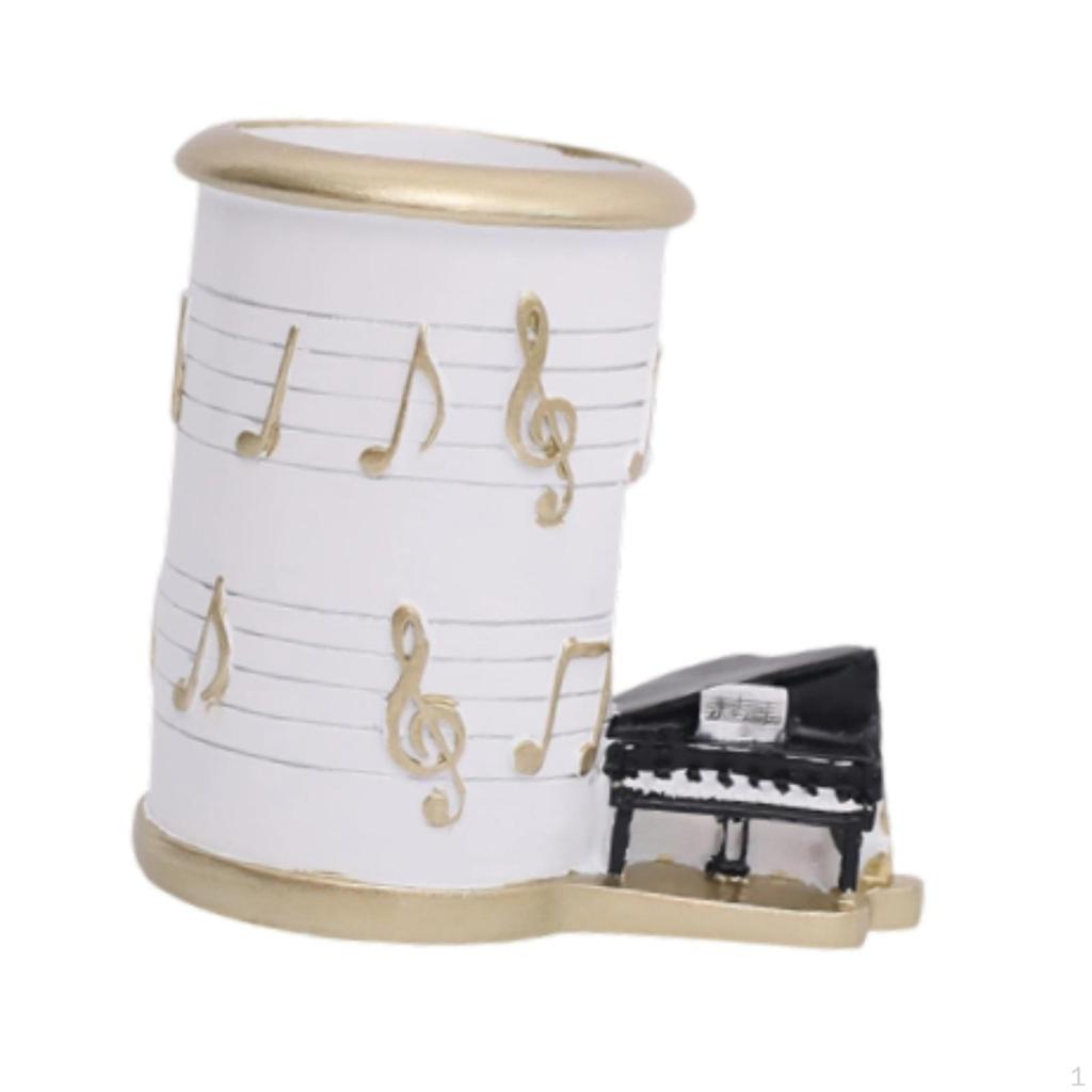 Makeup Brush Holder Cute Pen Stand Note Line Multifunctional Decorative Table Ornaments Pencil