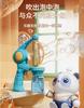 Popular Online Bubble Blowing Machine Children'S Handheld Fully Self Electric Gun Toys  New Bubble Blowing