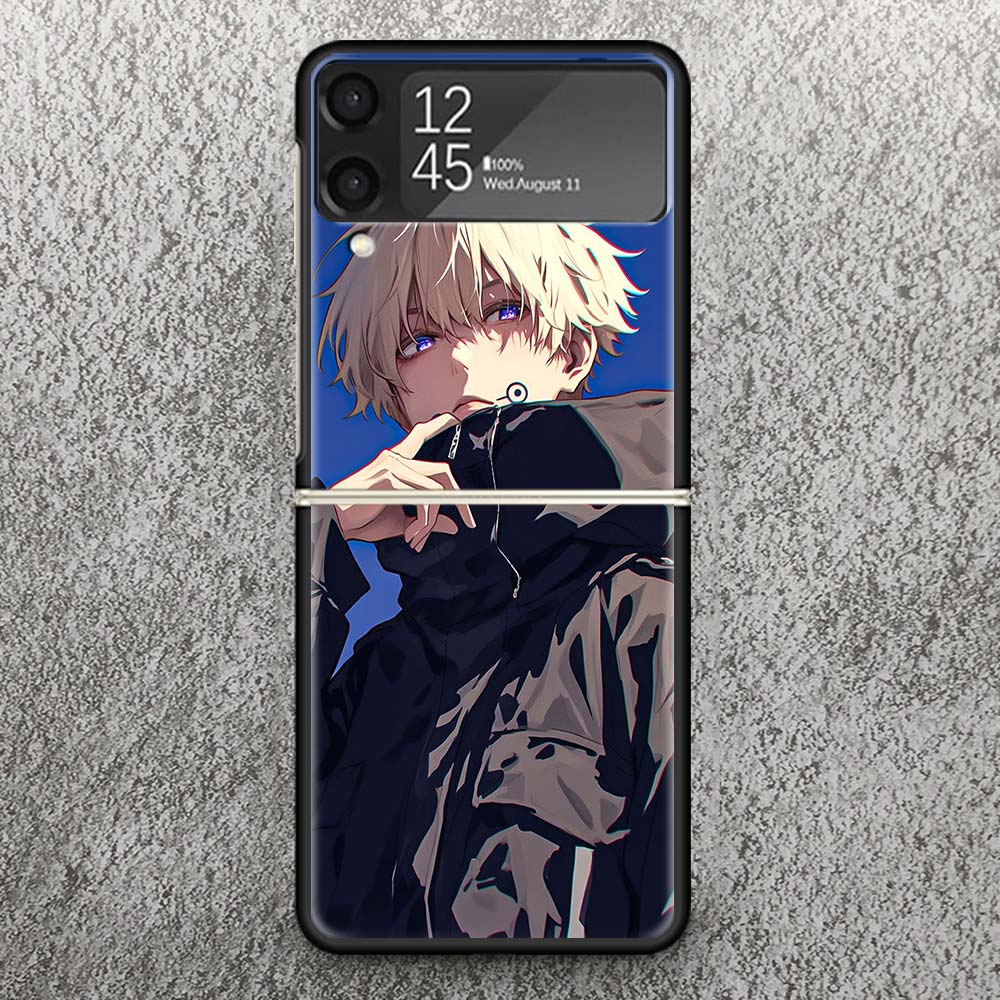 Kaisen J-Jujutsu Inumaki Toge Zflip7 Zflip6 Zflip5 Phone Case For Samsung Z Flip 7 6 4 5 3 Flip4 Flip5 Flip6 5G Cover Shell Fund