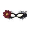 Black Flower Mask Charming Masquerade Eye Mask Princess Masquerade Mask Adjustable For Special Event Evening Event Costume