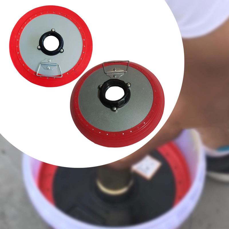 Grease Suction Pan Wear Resistant Outer Dia 29 cm/11.42 '' Leakproof 600 cc Portable Replace Part Lubricating Oil Suction Cup