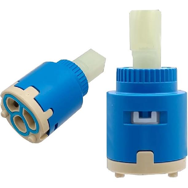 

25 мм керамические картриджи, картридж для керамического смесителя с одной ручкой и высокой ножкой, сменные керамические дисковые картриджи для душа в ванной Flat foot 25mm