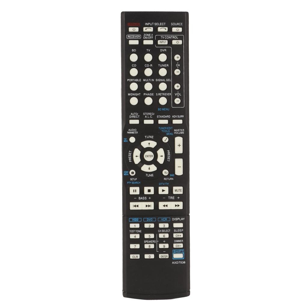 AV Receiver Remote Control Replacement for Pioneer VSX 423 K AXD7517 AXD7621 AXD7536 AXD7501