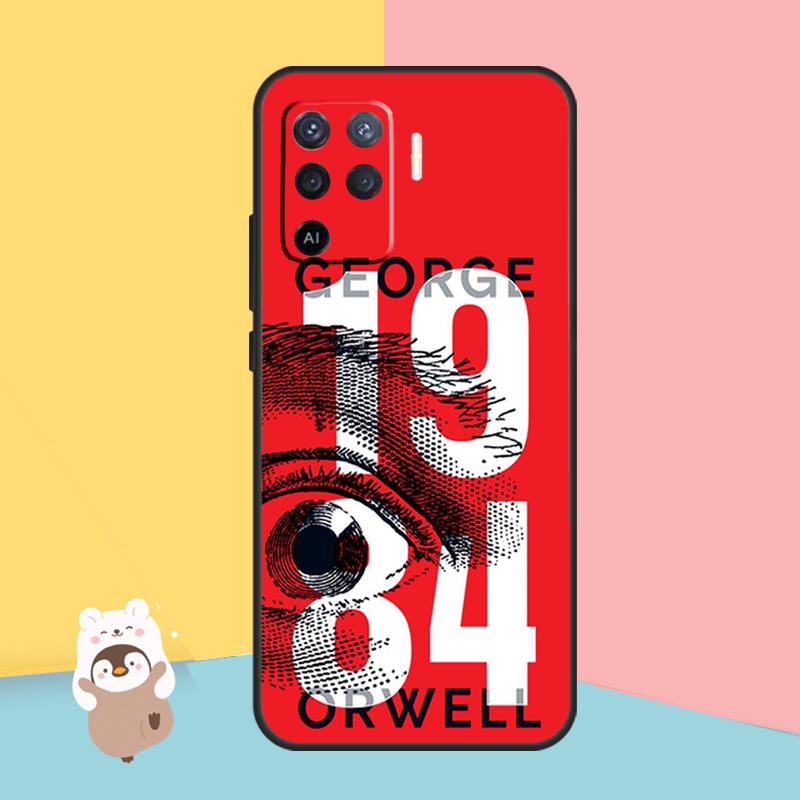 1984 George Orwell Case For OPPO Find X5 X3 Lite Pro A15 A16 A52 A72 A5 A9 A31 A53 A83 A93 A54 A74 A94 Cover