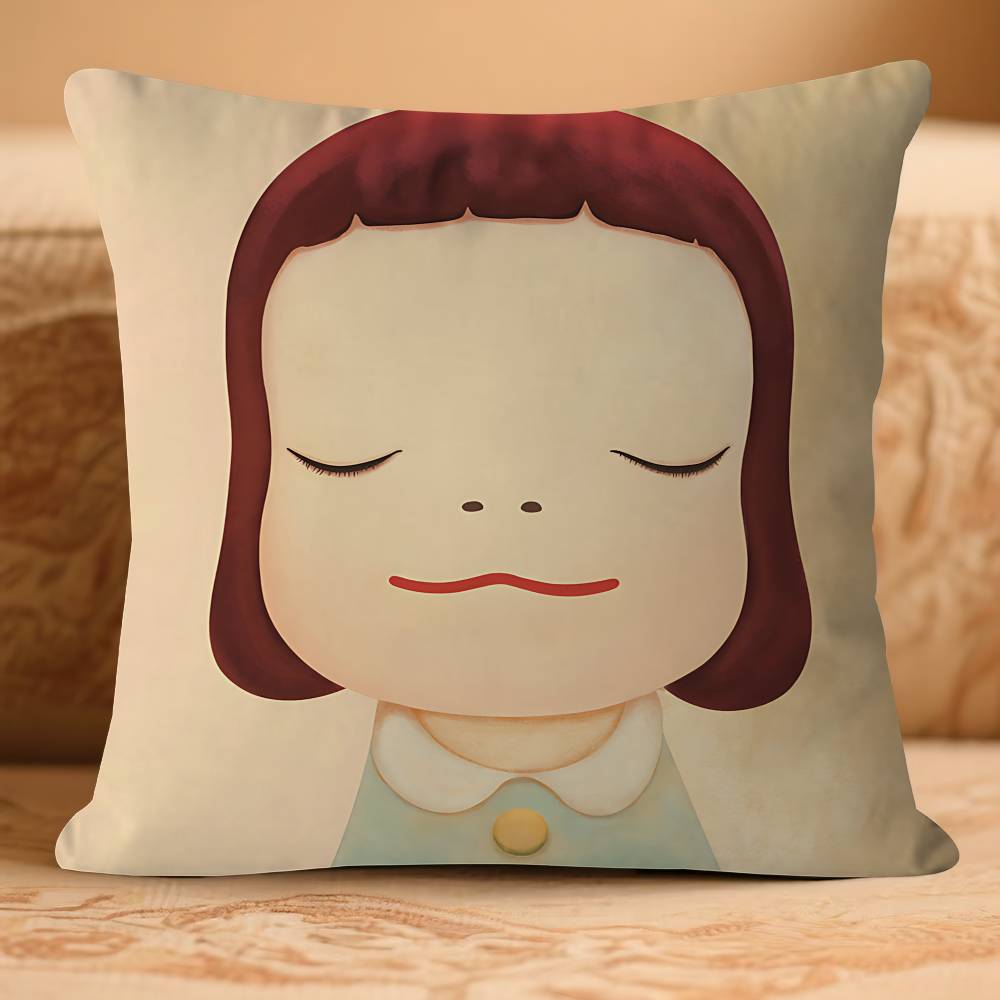 T-Tomo N-Nara Cushion Cover 30x50 Polyester Sofa Cushions Decorative Throw Pillows Home Decoration Pillowcover