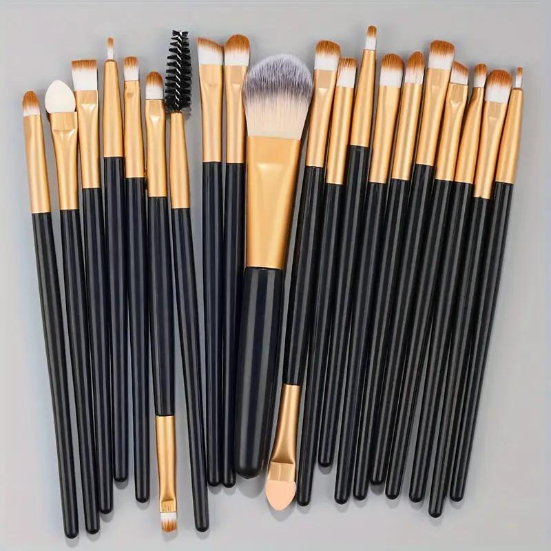 Makeup Brushes Set Premium Synthetic Kabuki Foundation Concealers Powder Blush Blending Face Eye Shadows Brush Set 2028