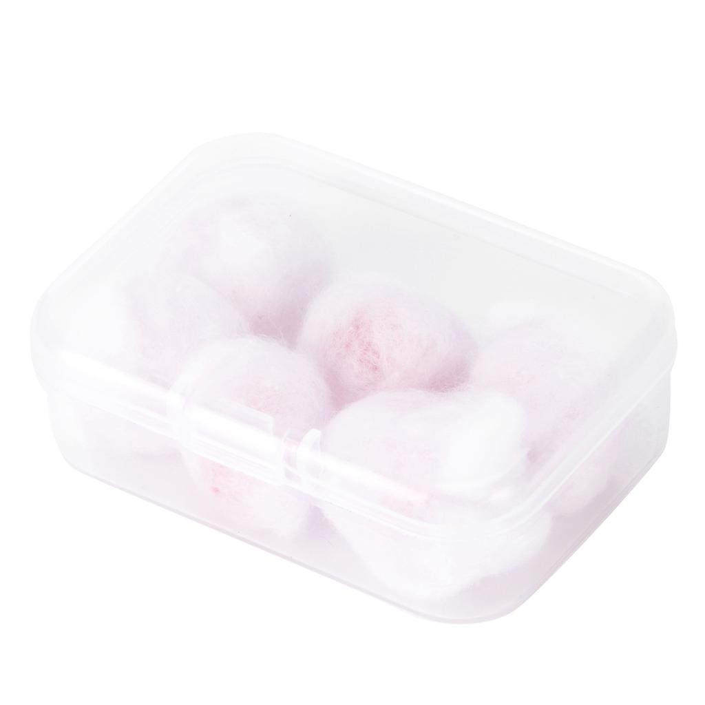 6Pcs Waterproof Earplug Reusable Noise Reduction Wax Cotton Earplugs for Swimming