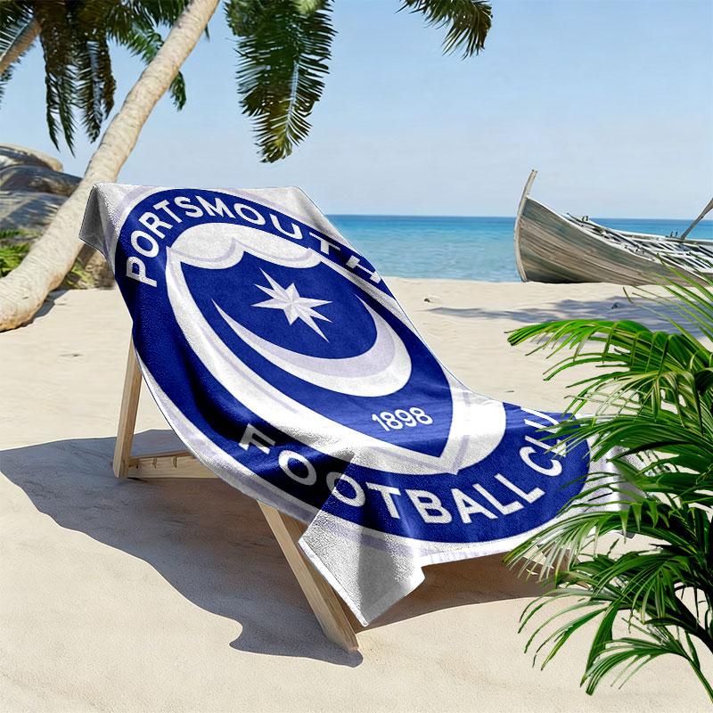 Portsmouth Beach Towel, Large Soft Quick Dry Towel for Beach Camping Swimming