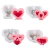 Multipurpose Love Theme Silicone Mould Crafting Decorative for Couples and Event