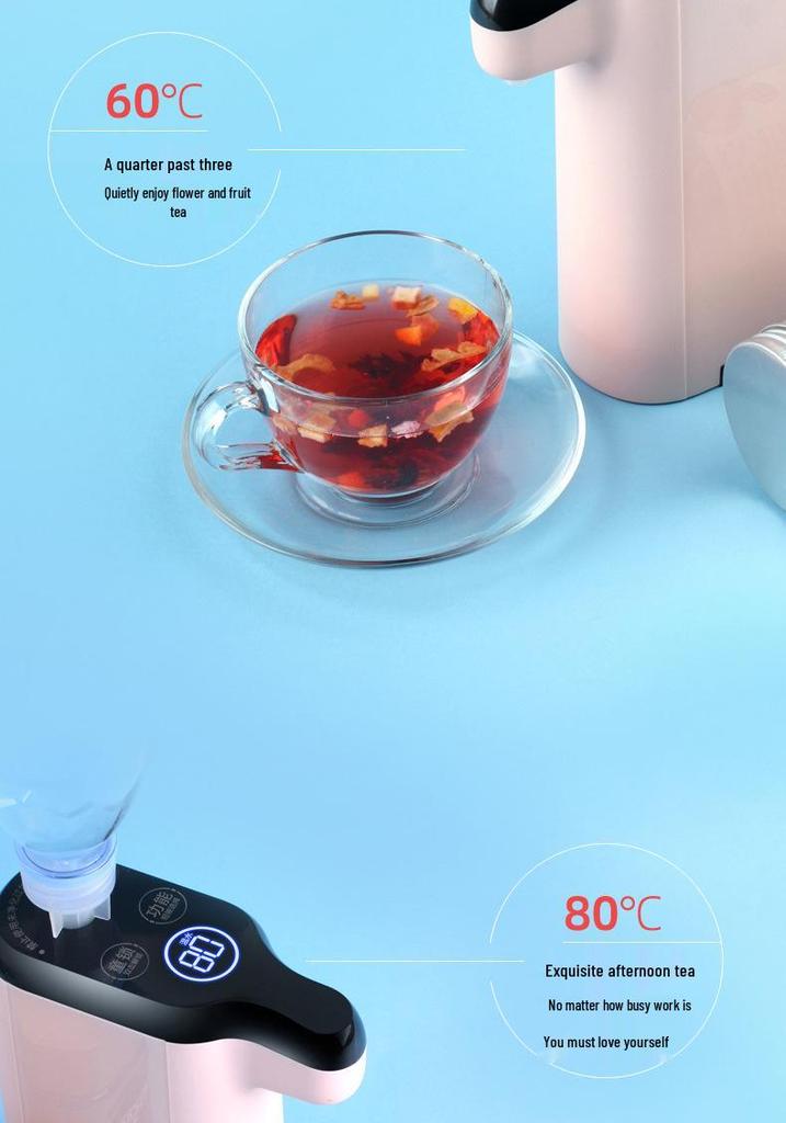 Instant Heating Water Dispenser 110V/220V - Compact, Portable, Fast-Heating for Tea & More