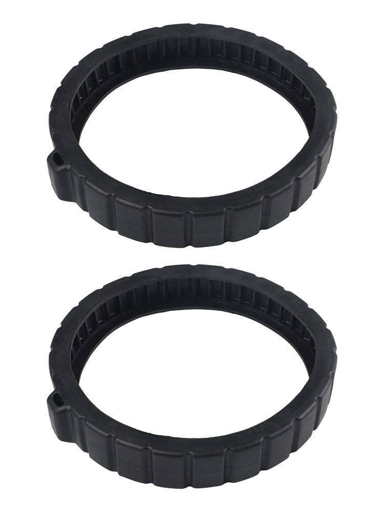 1/2pcs Pool Tire 360287 For Pentair For V2 Tire Kit: Enhanced Traction For Smooth Pool Cleaning Pool Equipment Parts