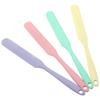 1/4pack Silicone Jar Spatula Long Handle Sourdough Scraper Butter Spatula Multi-functional Household Spare Blade Baking Tools