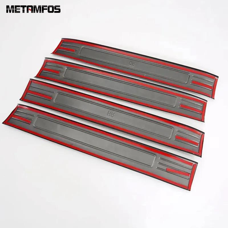 Accessories For Mazda Cx-8 Cx8 2017- 2024 2025 Interior Exterior Door Sill Scuff Plate Welcome Pedal Entry Guard Car Styling