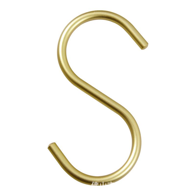 Hliníková slitina S-háčky Multifunkční na šály, šátky, tašky a kuchyňské potřeby